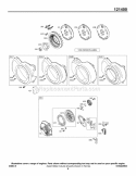 Blower HousingShrouds Flywheel Rewind Group Diagram and Parts List for  Briggs and Stratton Engine